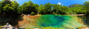 Ropojana Valley, Savino Oko Karst Spring (VR)